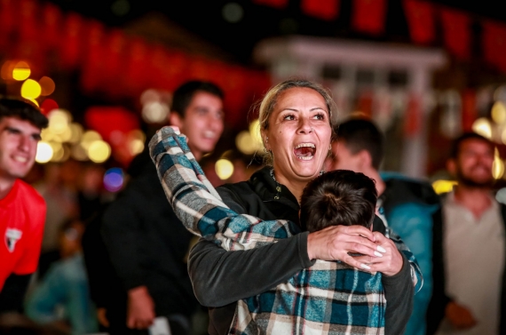 Galibiyetin coşkusu Keçiören’de yankılandı