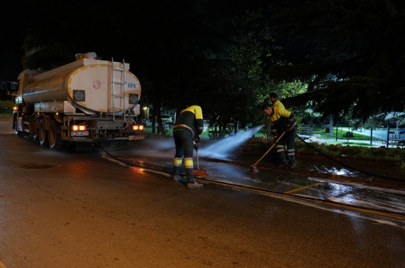 Gece gündüz temizlik