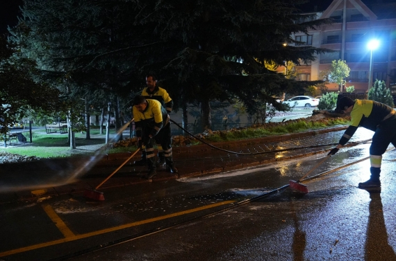 Gece gündüz temizlik