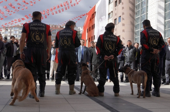 Güvenlik personeline afet farkındalık ve yangın eğitimi