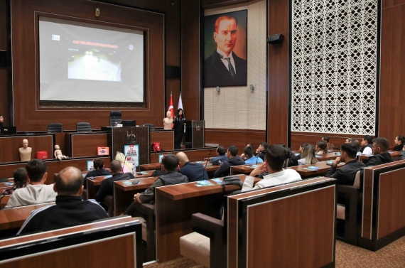 Güvenlik personeline ilk yardım eğitimi