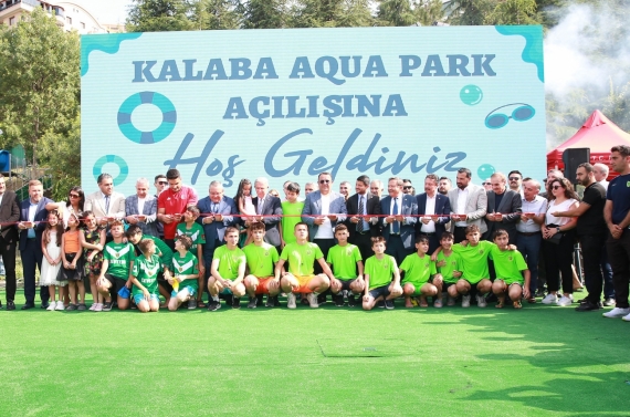 Kalaba Aqua Park hizmete açıldı