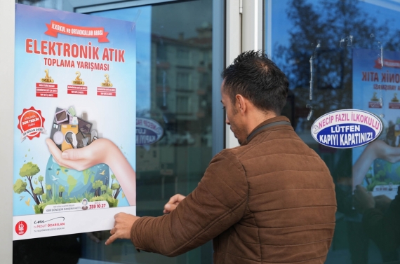 Keçiören’de “Elektronik Atık Toplama Yarışması” başladı