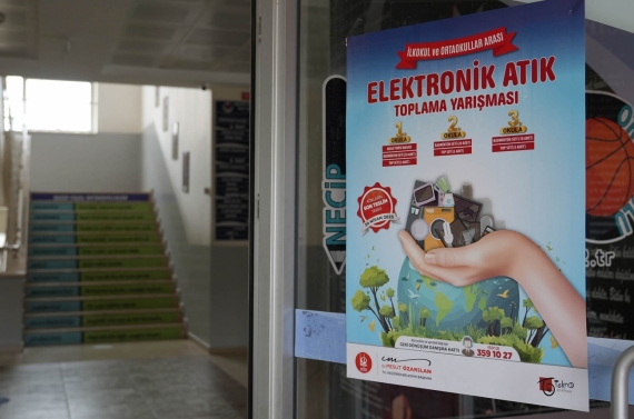 Keçiören’de “Elektronik Atık Toplama Yarışması” başladı