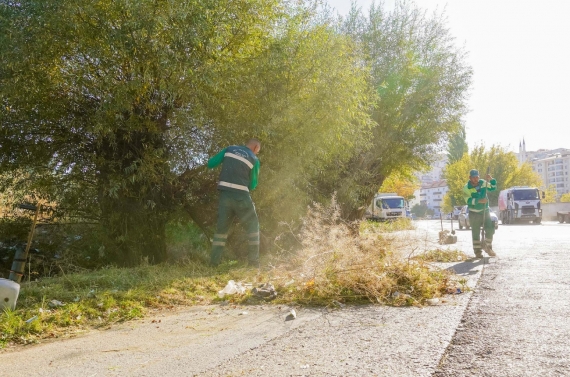 Keçiören’de mıntıka temizliği