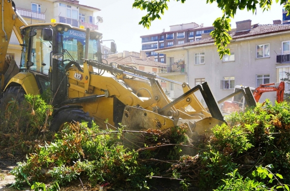 Keçiören’de mıntıka temizliği