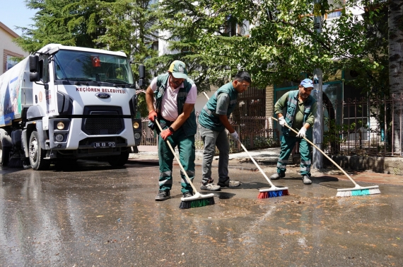 Keçiören’de temizlik seferberliği