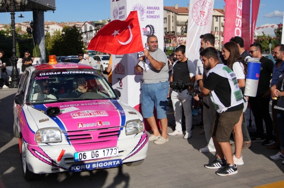 Ralli heyecanı Keçiören’de başladı