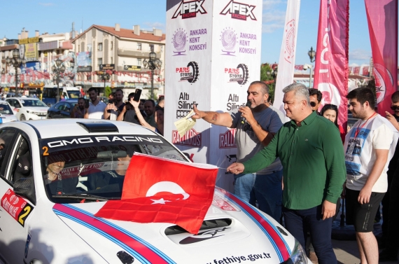 Ralli heyecanı Keçiören’de başladı