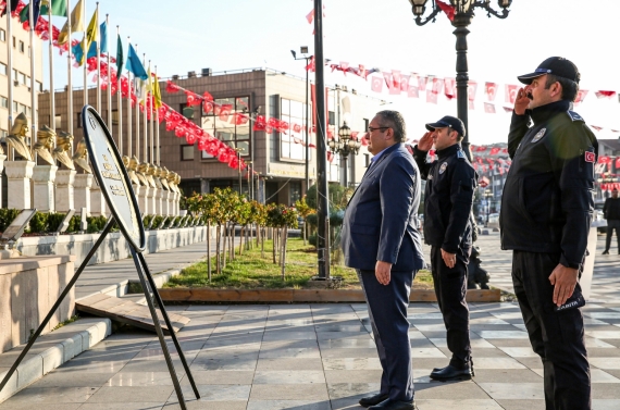 Atatürk, vefatının 86. yılında Keçiören`de anıldı