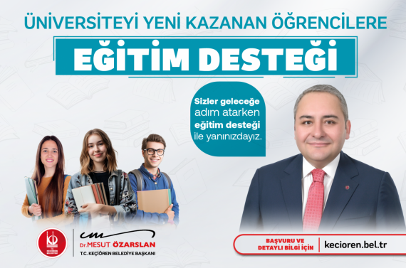 Keçiören Belediyesi’nden üniversite öğrencilerine destek