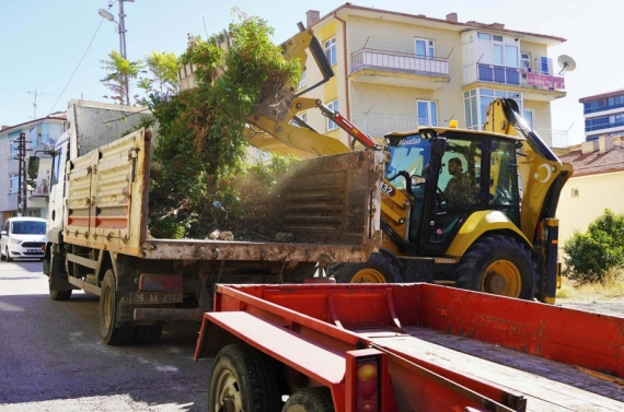 Keçiören’de mıntıka temizliği